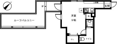 calme西巣鴨 間取り