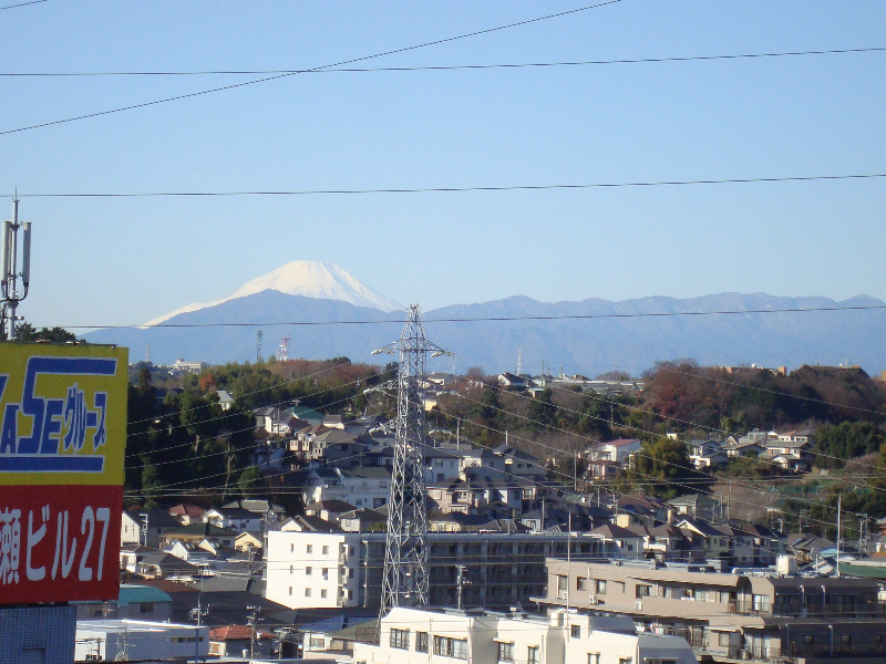 ベラルーチェ新横浜 屋上からは富士山が見えます！